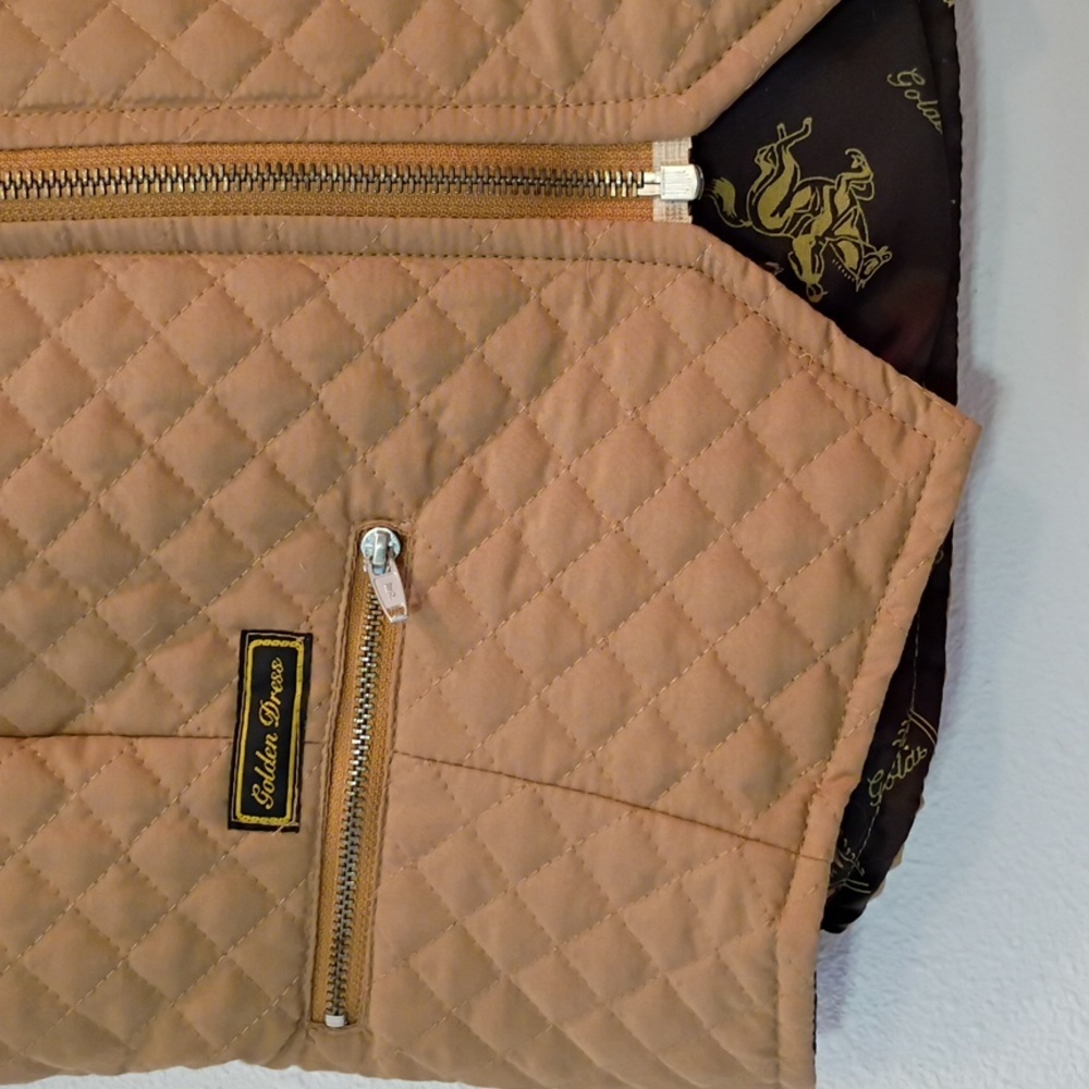 Golden Dress Equestrian Riding Vest - Picture 2 of 8